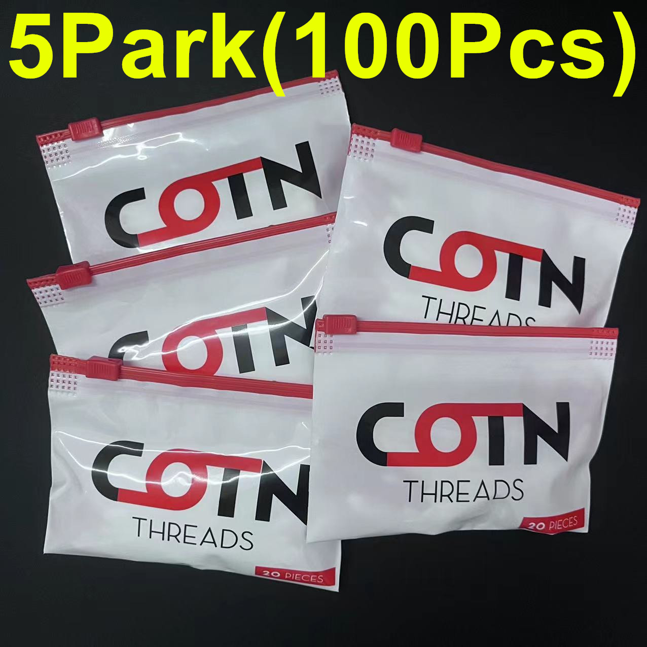 Cotton Wick Organic - 100 adet/60 adet/20 adet Cotn fitil