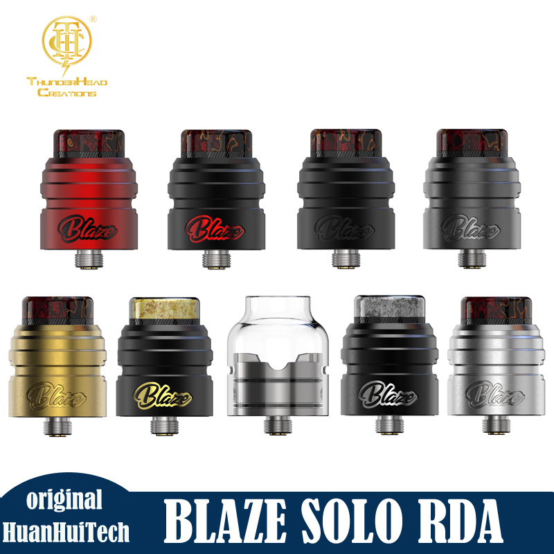 Rda Atomizer Deck - Orijinal ThunderHead Creations Blaze SOLO RDA