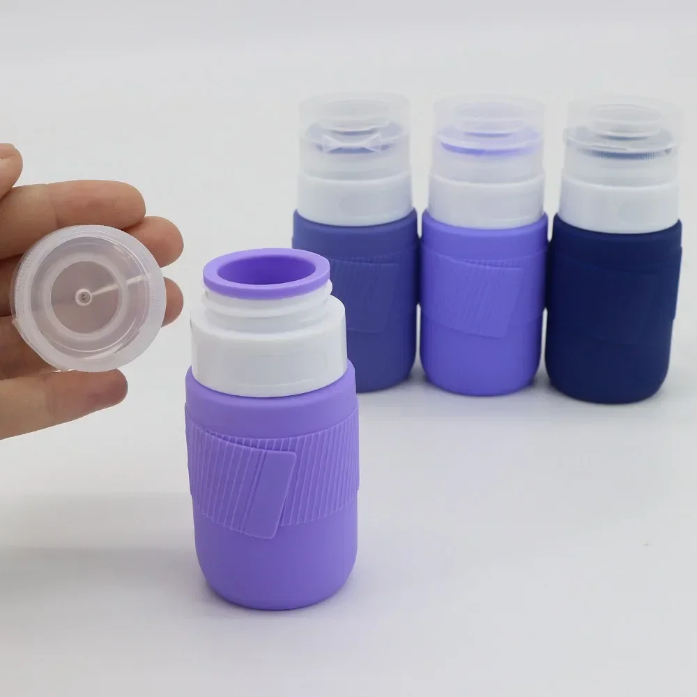 Squonk Bottle Silicone - Silikon Seyahat Şişesi Taşınabilir Sızdırmaz Sıkılabilir