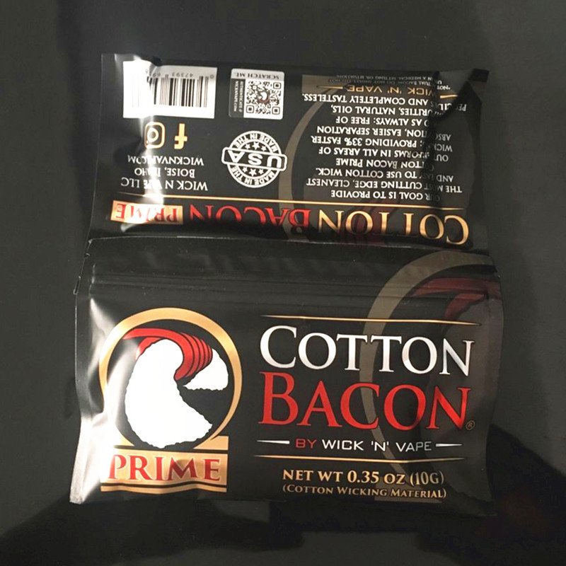 Coil Building Kit - 10 adet/paket 2.0 Organik Pamuk Bacon