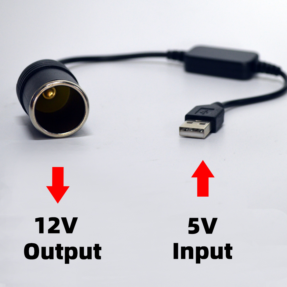 Vape Accessory - 5V - 12V Dönüştürücü Kablo Uzatıcı