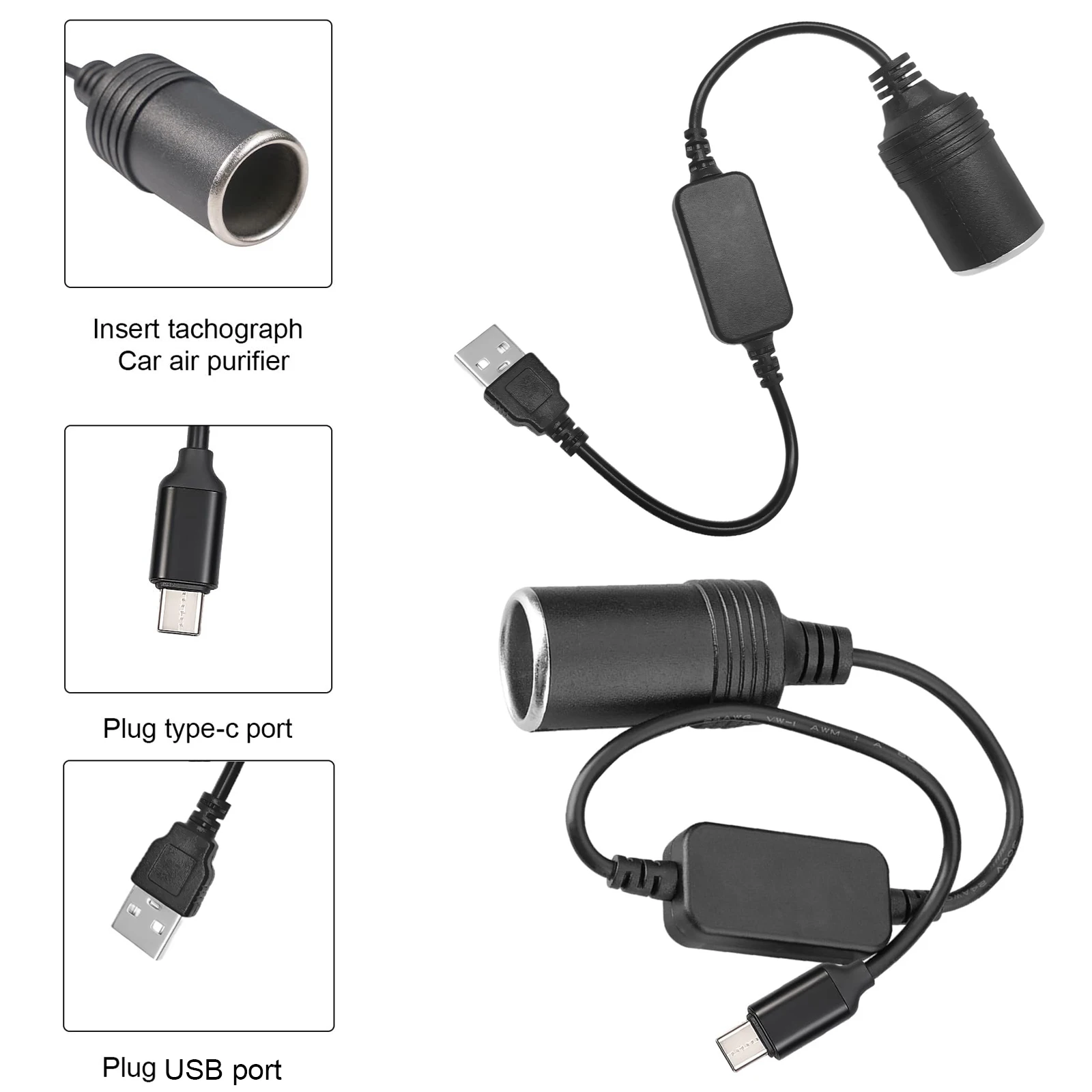Vape Accessory - 5V ila 12V Çakmak Soketi Tip