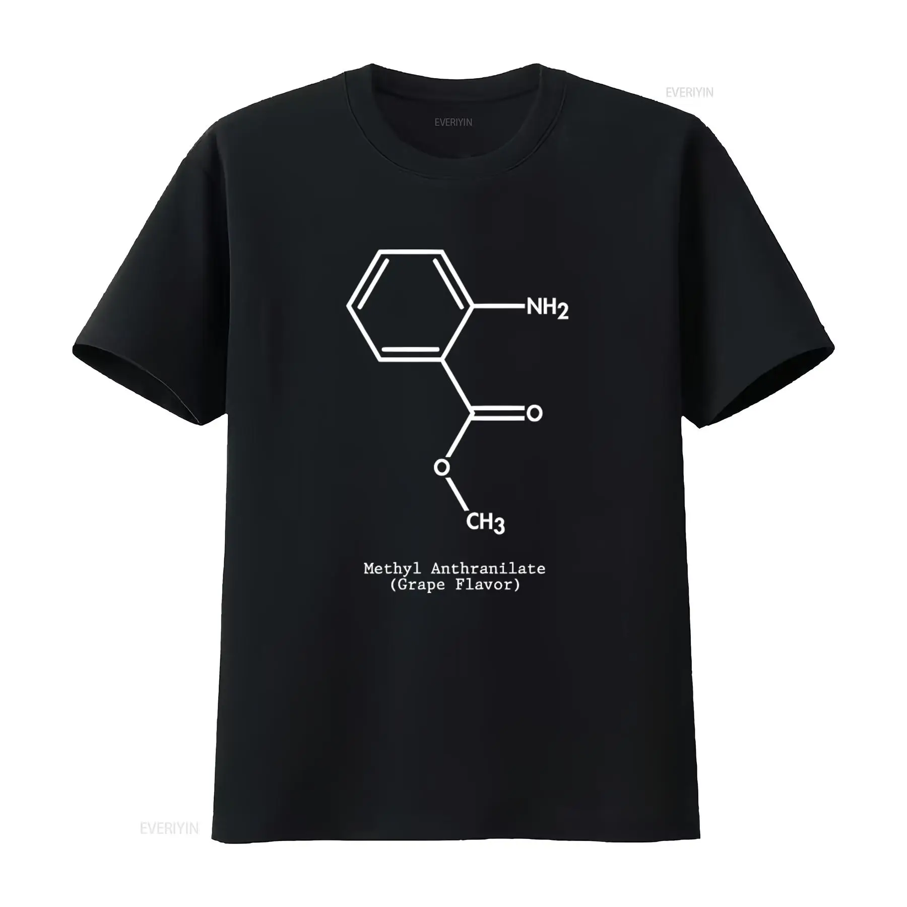 Vaping Shop - Üzüm Aromalı Molekül Tasarımlı Tişört Mor