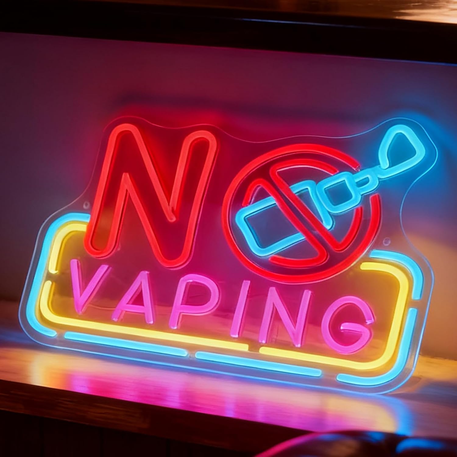 Vaping Shop - Elektronik Sigara Kullanmayın LED Neon Tabela