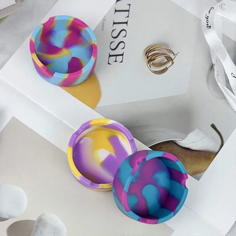 Weed Vaping Accessories - 1 adet klasik kamuflaj taşınabilir silikon