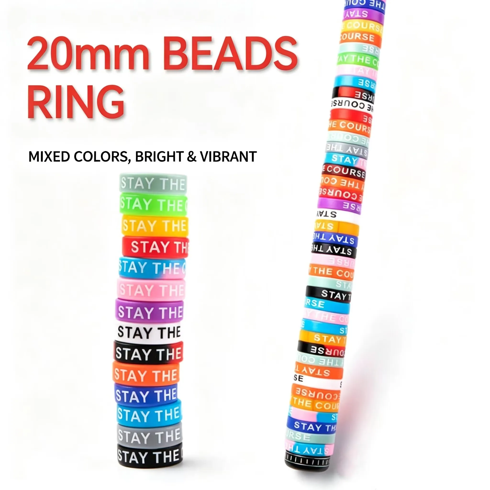 Vape Band Silicone - 13mm/20mm 20 adet koruyucu silikon halka