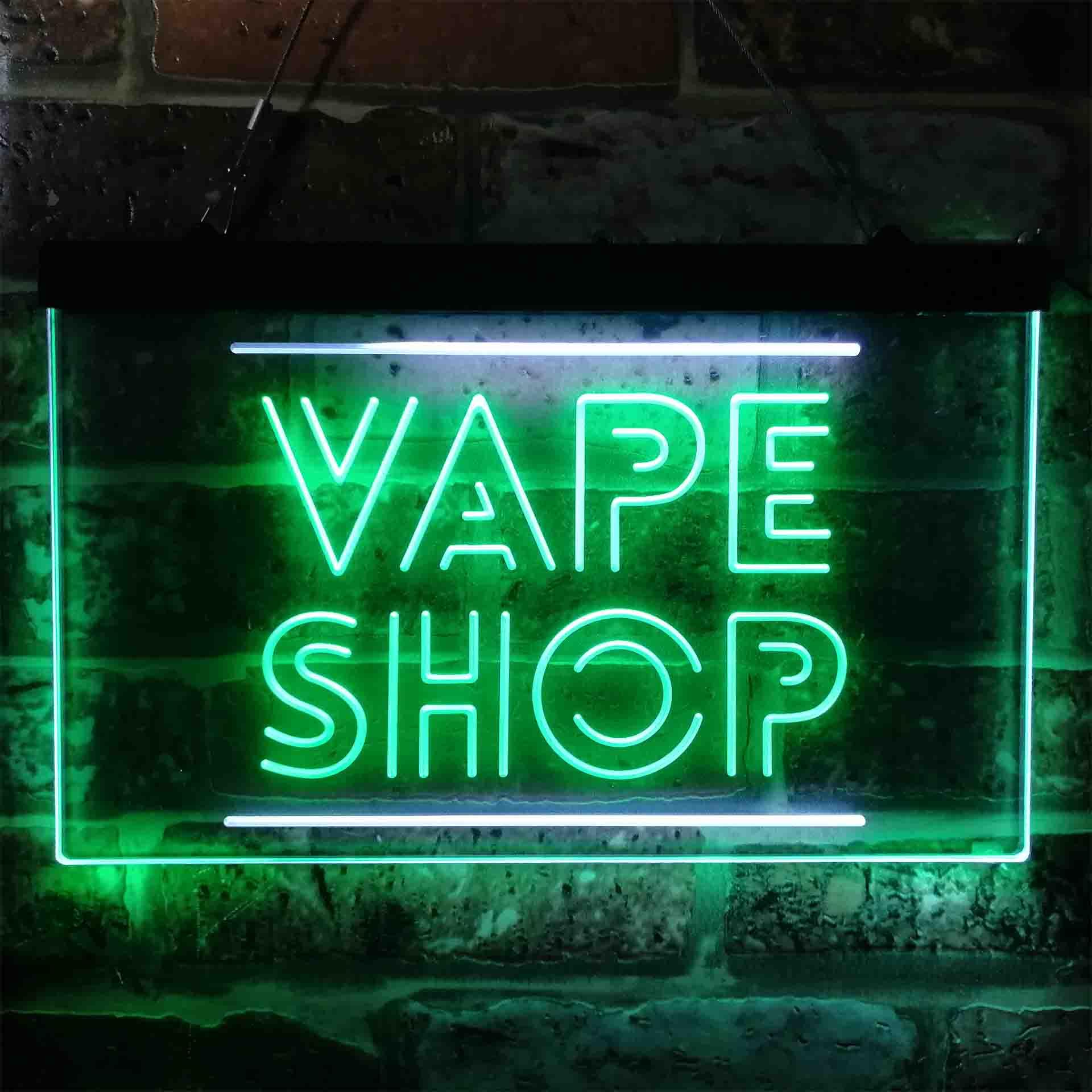 VAPE SHOP Çift Renkli Led Neon - Vaping Shop incelemesi ve fiyatı