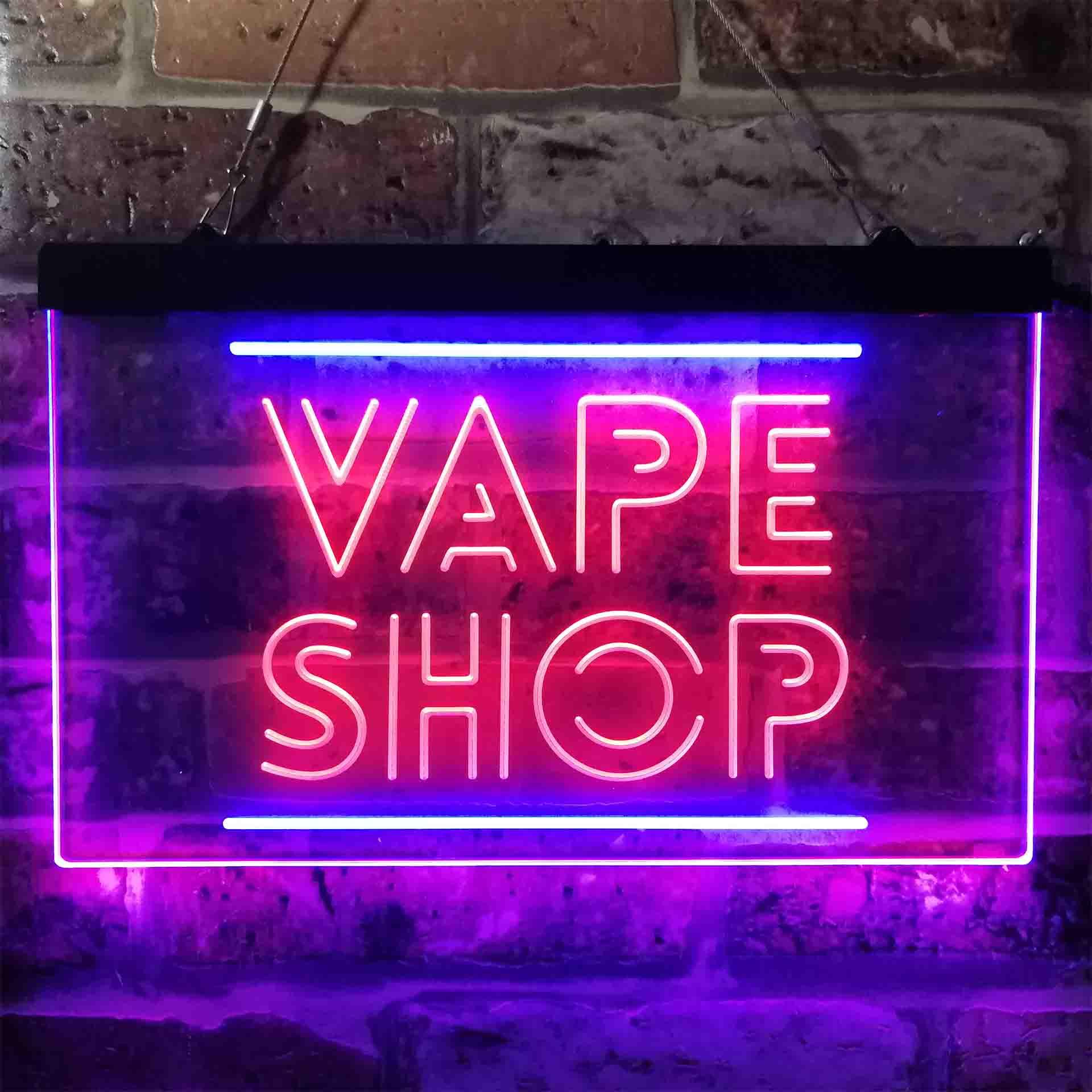 VAPE SHOP Çift Renkli Led Neon - Vaping Shop incelemesi ve fiyatı