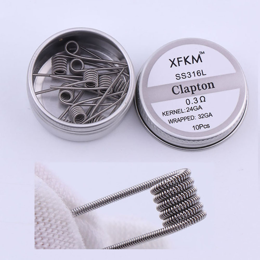 SS316L 10 adet/kutu önceden ha - Clapton Wire Pre Built incelemesi ve fiyatı