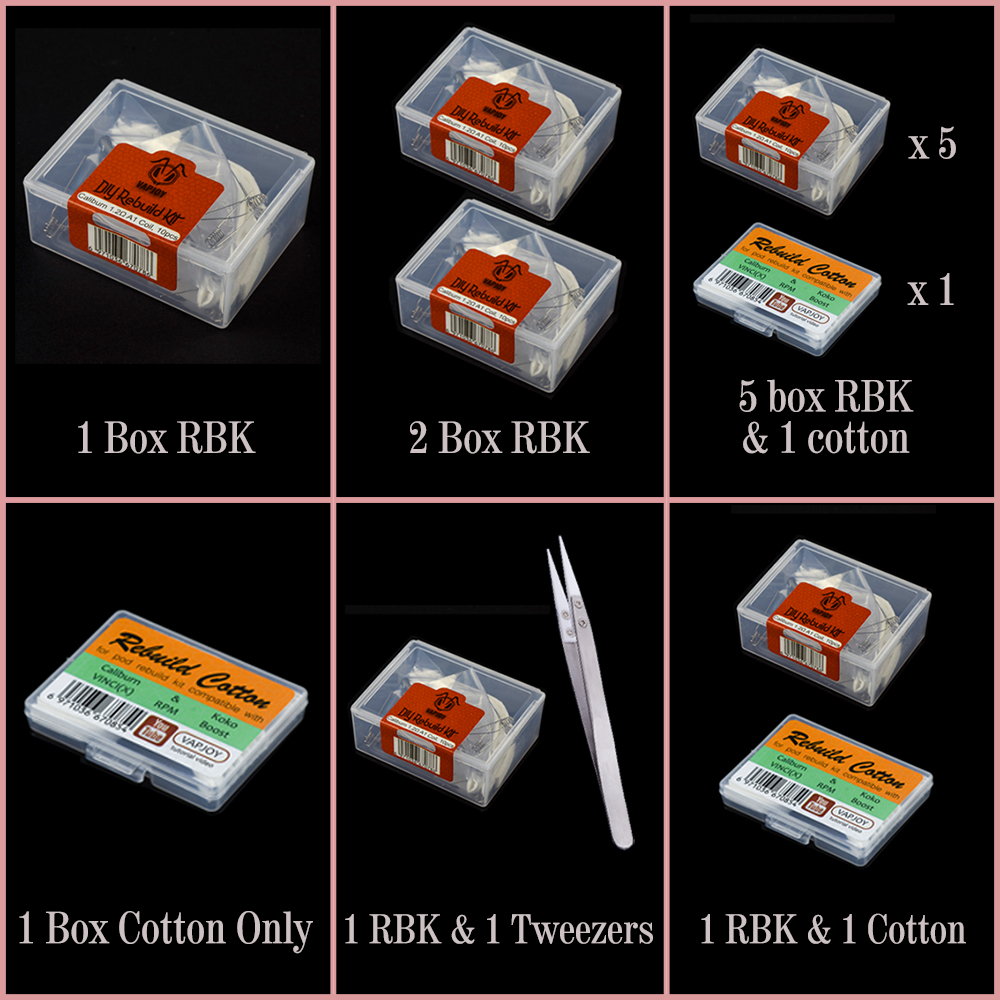 Orijinal VAPJOY DIY Rebuild ki - Vape Accessory incelemesi ve fiyatı