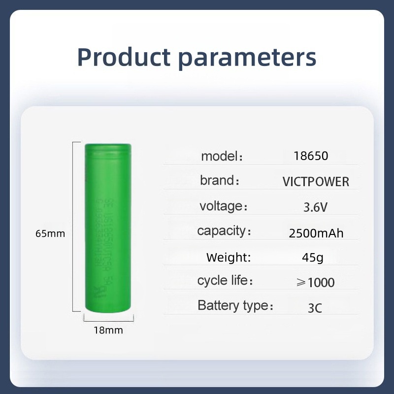 Victpower Orijinal Yüksek Kapa - Vape Battery 18650 incelemesi ve fiyatı