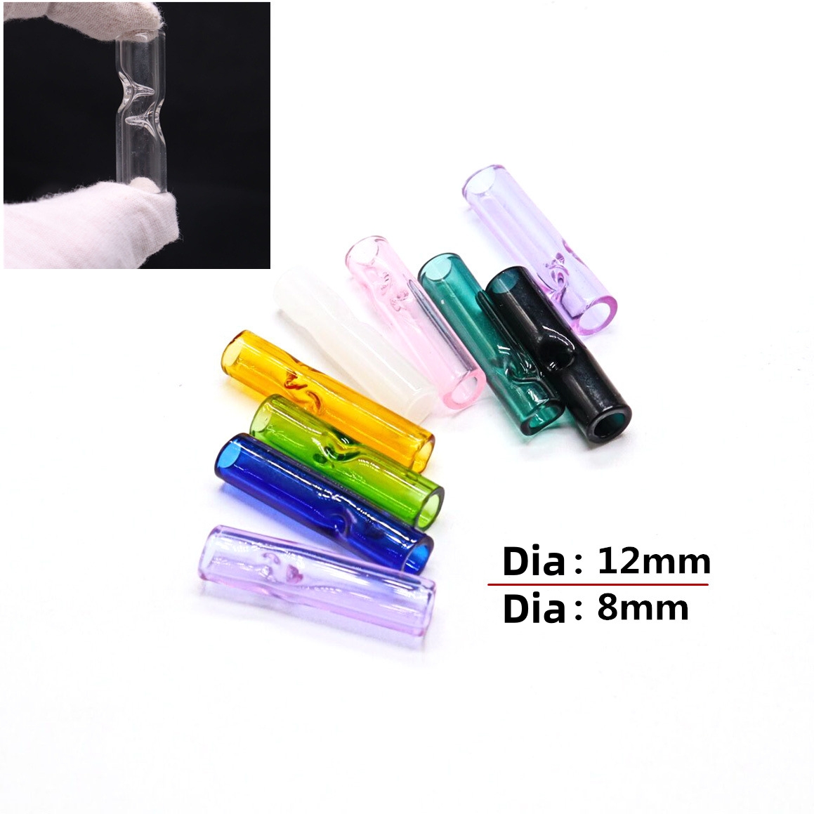 4 adet yuvarlak ağız cam sigar - Accessories For Vaping incelemesi ve fiyatı