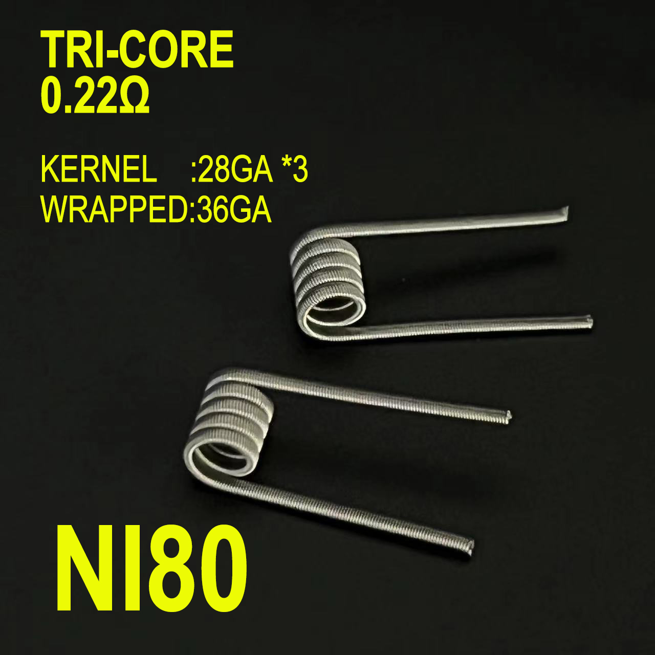 Bahar direnci ID 3.0mm 0.22 0. - Clapton Wire Pre Built incelemesi ve fiyatı