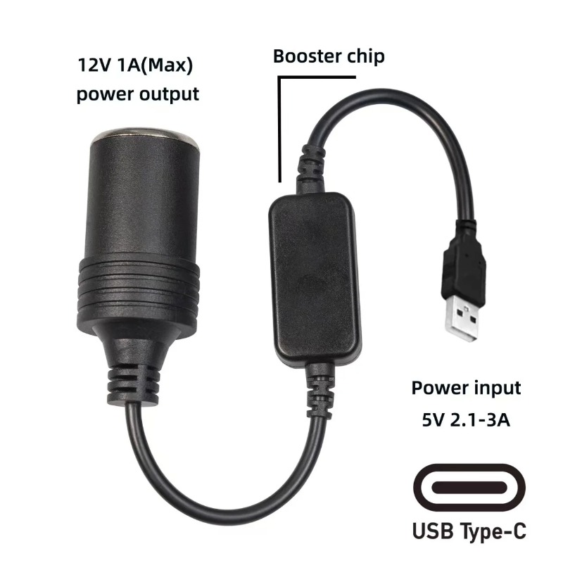 5V 2A USB'den 12V Çakmak Soket - Vape Accessory incelemesi ve fiyatı