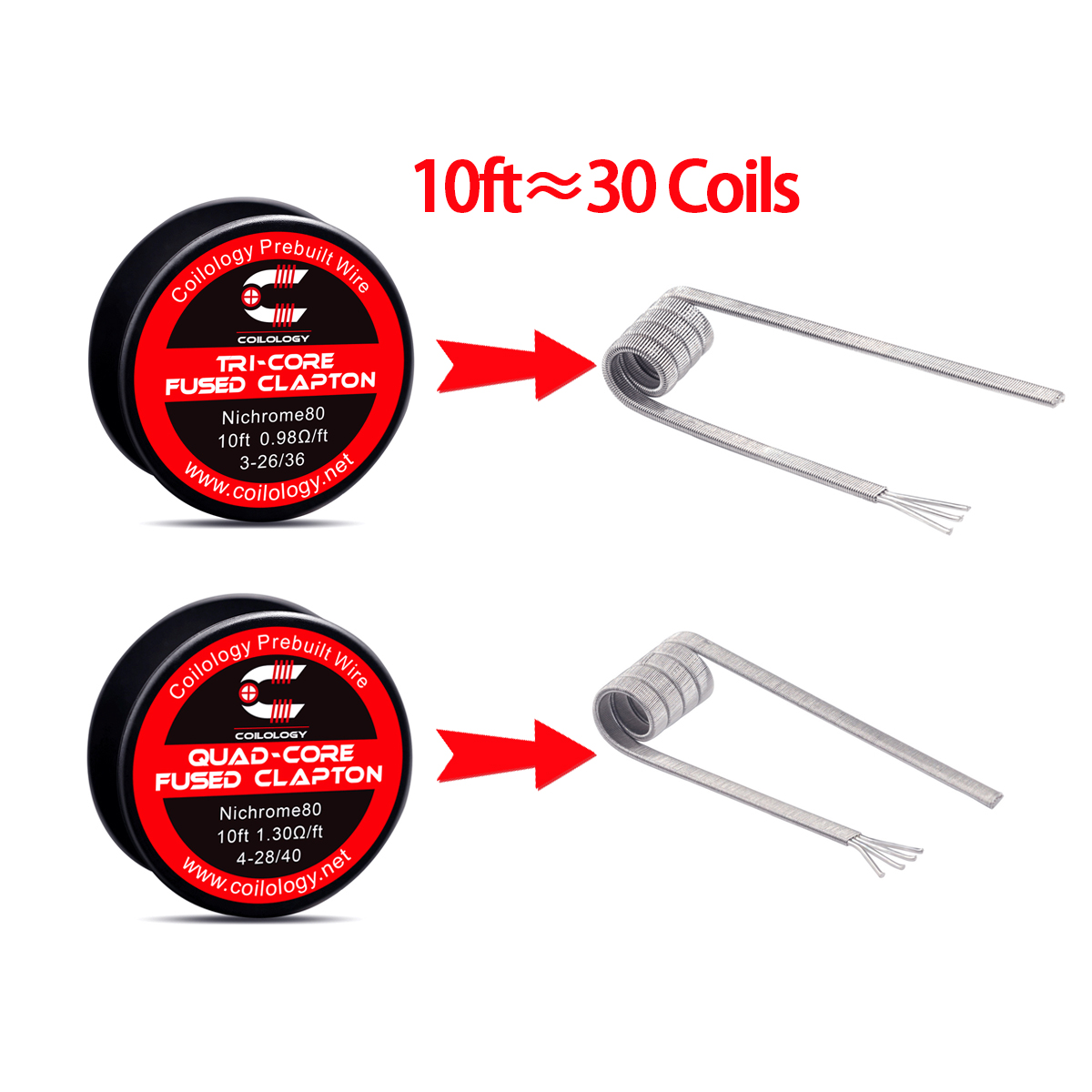 10ft Önceden Oluşturulmuş tel  - Clapton Wire Pre Built incelemesi ve fiyatı