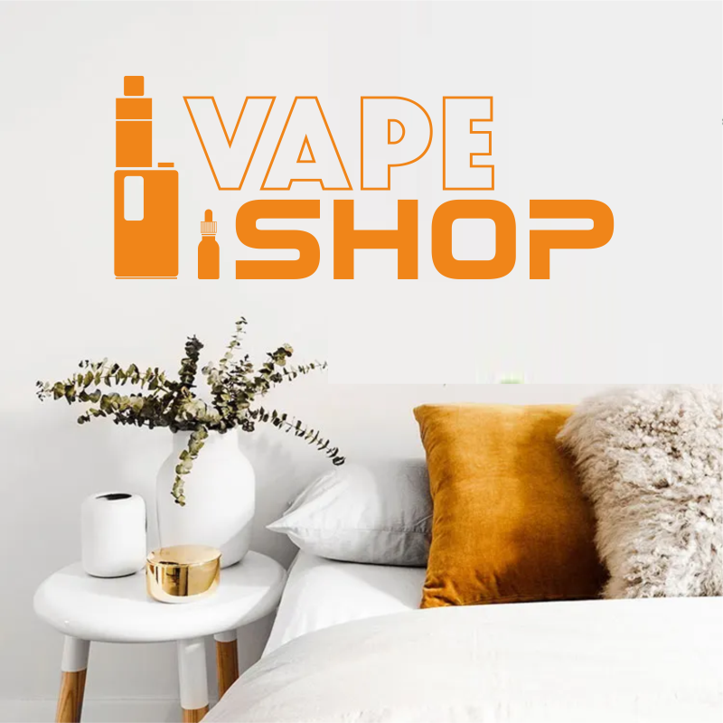 Vinil Duvar Çıkartmaları Vape  - Vaping Shop incelemesi ve fiyatı