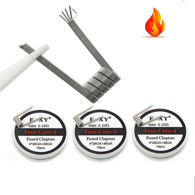 10 adet/kutu Ni80 Önceden Oluş - Coil Building Kit incelemesi ve fiyatı